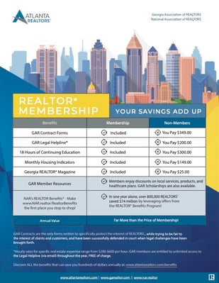 2025 ARA Membership Value Flyer